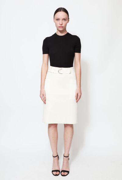                             Belted Duo Pocket Skirt - 1