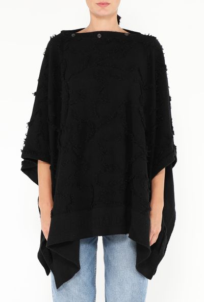 Dior Embroidered Asymmetrical Poncho, 2020 - 2