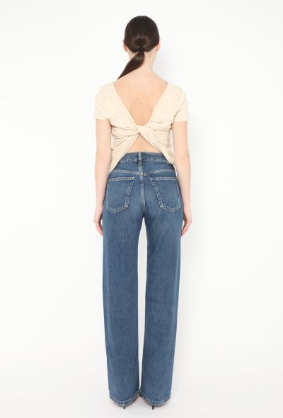 Jacquemus 2022 Open-Back Twist T-Shirt - 2 Jacquemus 2022 Open-Back Twist T-Shirt - 2