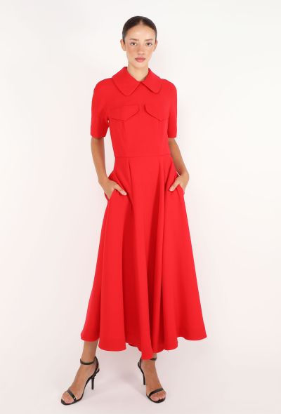 Emilia Wickstead Alice Pleated Dress - 1