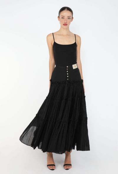 Jean Paul Gaultier '80s Tiered Peasant Skirt - 2