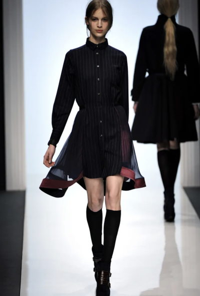 Modern Designers Sacai F/W 2012 Pinstripe Dress - 2