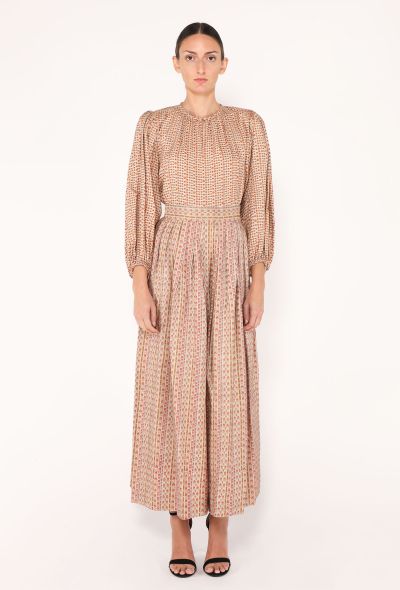 Saint Laurent S/S 1978 Floral Peasant Ensemble - 1