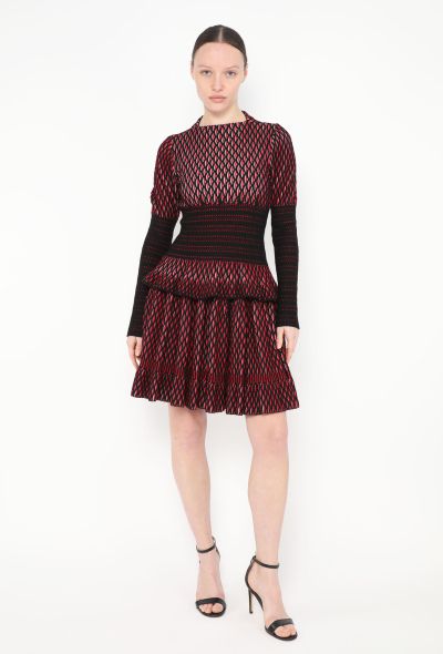 Alaïa Scalloped Peplum Skirt Ensemble - 1 Alaïa Scalloped Peplum Skirt Ensemble - 1