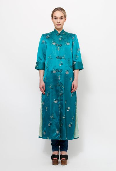                             70s Authentic Chinoiserie Robe - 2
