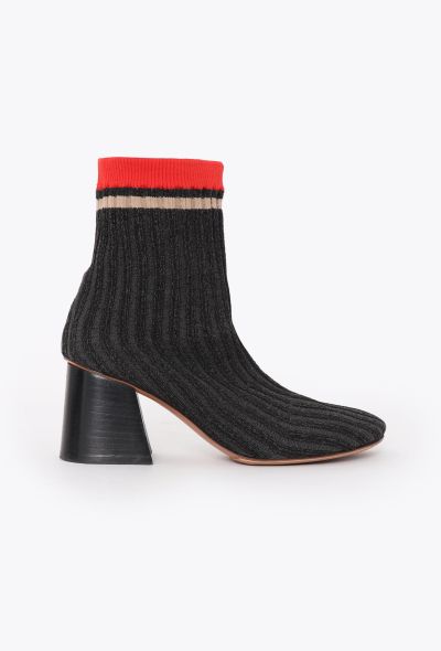 Céline 2016 Ribbed Sock Boots - 1