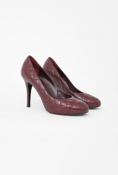 Chanel Quilted Leather 'CC' Pumps - 2