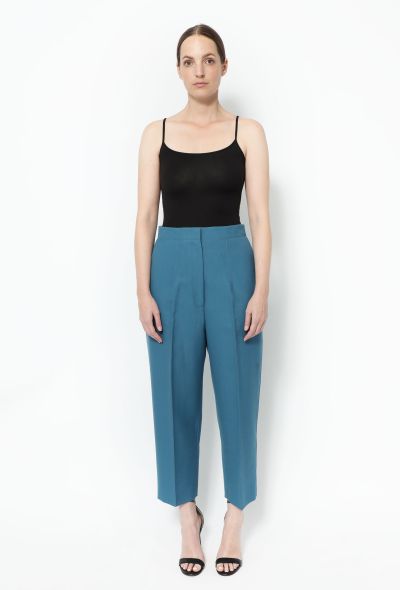 Céline High-Waisted Tapered Trousers - 1