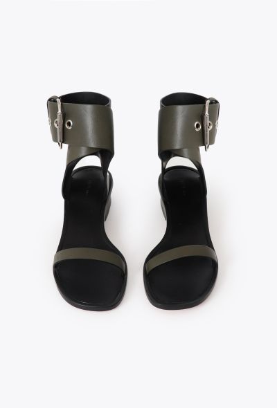 Céline Leather Gladiator Sandals - 2