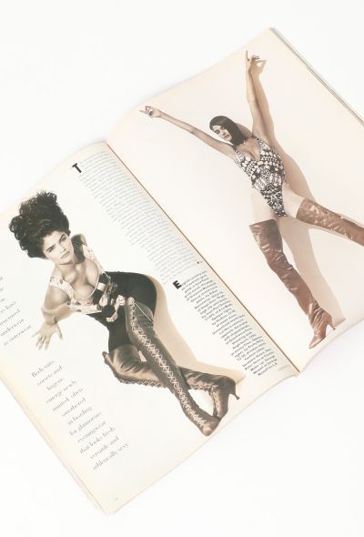 VOGUE UK February 1991 Linda Evangelista Issue - 2 VOGUE UK February 1991 Linda Evangelista Issue - 2