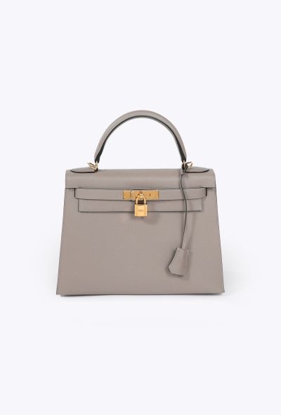 Hermès Gris Asphalte Epsom Kelly Sellier 28 - 1