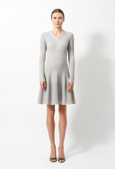                                         Scallop Textured Dress-1