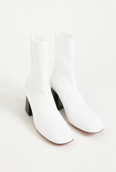                             Céline by Phoebe Philo Ribbed Sock Boots