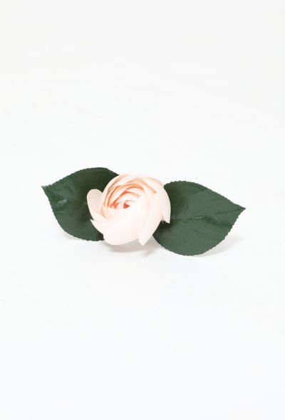 Chanel Blooming Rose & Leaf Brooch - 1 Chanel Blooming Rose & Leaf Brooch - 1