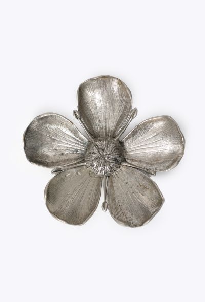 Vintage Objects & Decor 5-Piece Hibiscus Ashtray, 1970s - 1