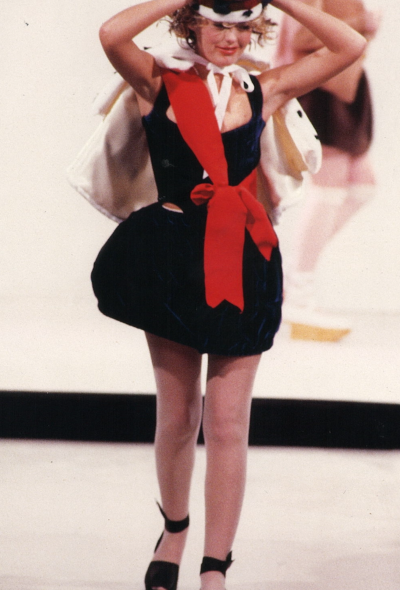 Vivienne Westwood COLLECTOR F/W 1987 'Harris Tweed' Velvet Corset - 2