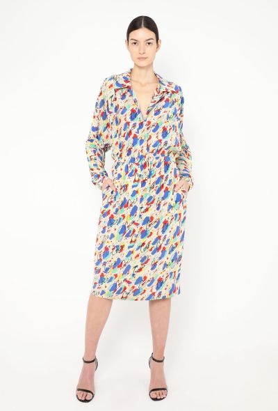 Chanel S/S 1986 ‘Coco’ Silk Dress - 1