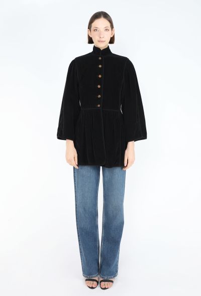 Saint Laurent COLLECTOR 1976 Russian Corduroy Passementerie Jacket - 2