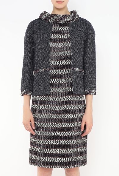 Chanel Trompe L'ôeil Tweed Dress - 2 Chanel Trompe L'ôeil Tweed Dress - 2