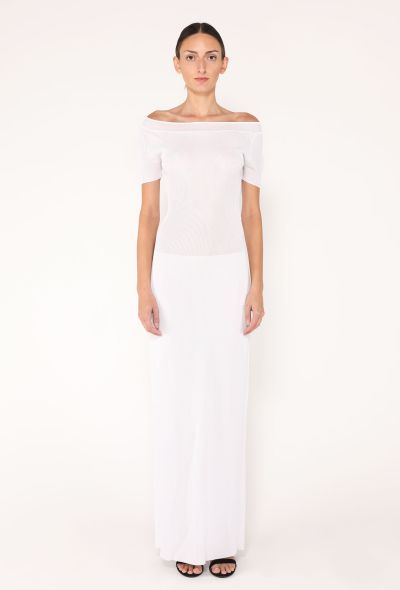 Khaite 2024 Basile Off-Shoulder Dress - 1 Khaite 2024 Basile Off-Shoulder Dress - 1