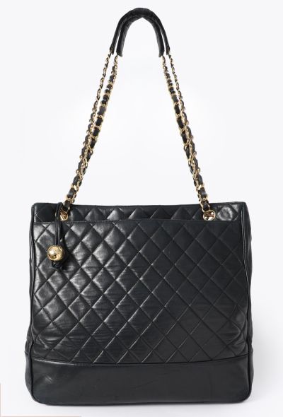 Chanel Vintage Quilted Tote Bag - 1