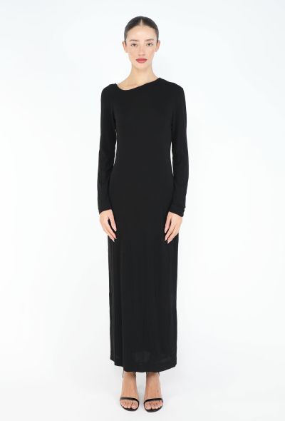 Gucci 1998 Asymmetrical Jersey Sheath Gown - 1