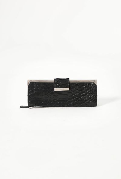 Miu Miu Black Python Long Wallet - 1 Miu Miu Black Python Long Wallet - 1