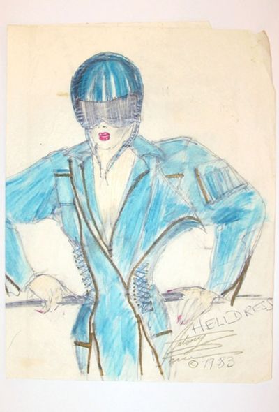 Antony Price Flight Dress, F/W 1983 - 2