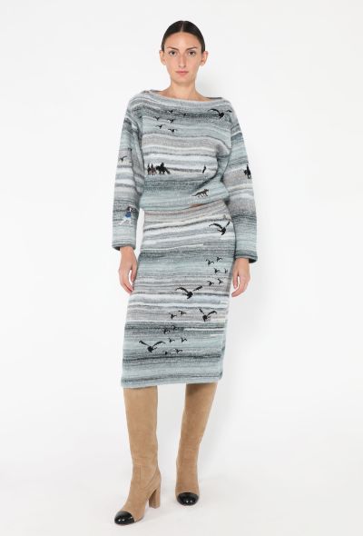 Chanel F/W 2024 Deauville Cashmere Ensemble - 1