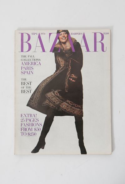                             Harper's Bazaar September 1970 - 1