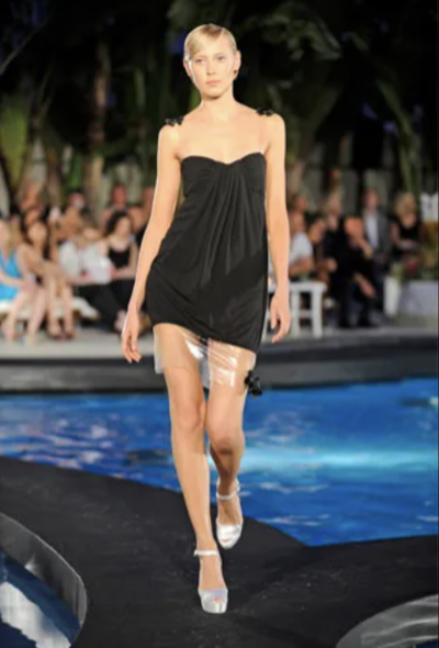 Chanel Resort 2009 Draped Silk Dress - 2