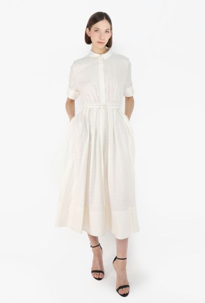 Dior 2022 Jacquard Houndstooth Silk Dress - 1