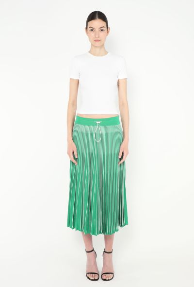 Valentino Resort 2018 Bicolor Pleated Skirt - 1 Valentino Resort 2018 Bicolor Pleated Skirt - 1
