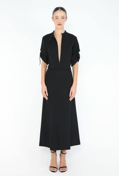 Balenciaga 1998 Le Dix Eyelet Laced Dress - 2