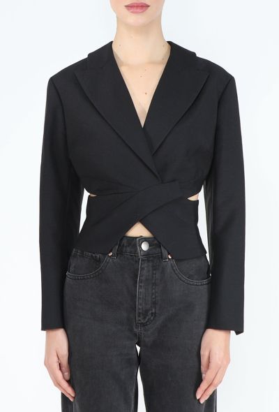 Dior Raf Simons S/S 2014 Cut-out Blazer - 1