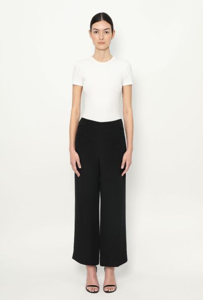 Chanel S/S 2002 Silk 'CC' Trousers - 1 Chanel S/S 2002 Silk 'CC' Trousers - 1
