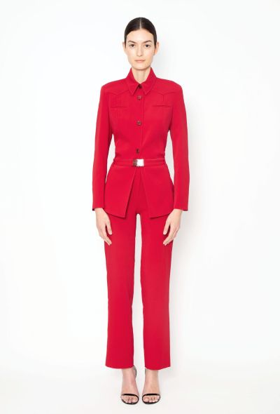 Prada Mid '90s Belted Jacket Ensemble - 1 Prada Mid '90s Belted Jacket Ensemble - 1