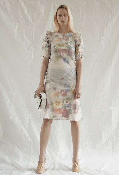 Céline Resort 2017 Floral Silk Tunic - 2 Céline Resort 2017 Floral Silk Tunic - 2