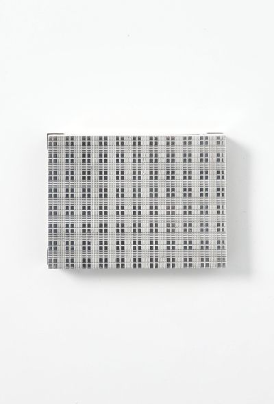 Dior 1979 Silver Plated Matchbox Case - 1 Dior 1979 Silver Plated Matchbox Case - 1