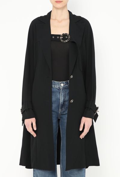 Chanel S/S 2020 Chainlink Buckle Coat - 1