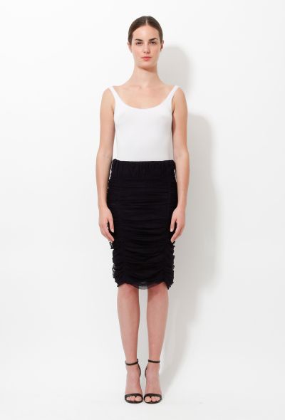                                         Tom Ford Ruched Skirt -1