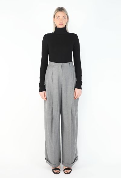 The Row Pleated Wide-Leg Trousers - 1