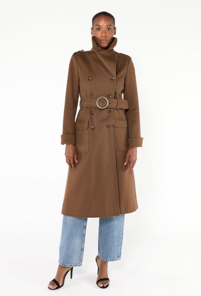 Saint Laurent 1974 Belted Mod Trench Coat - 1