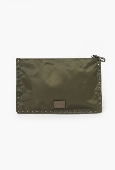 Valentino Nylon Rockstud Pouch - 1 Valentino Nylon Rockstud Pouch - 1