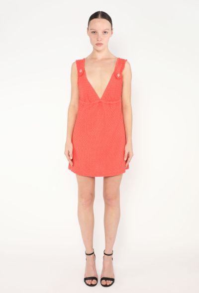 Chanel 2014 Tweed 'CC' Trim Dress - 2