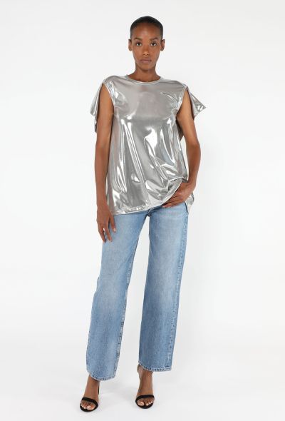 Junya Watanabe 2023 Metallic Winged Top - 1