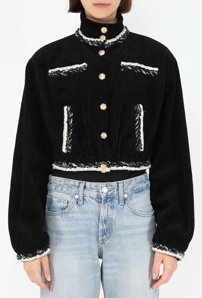 Chanel Corduroy Bomber Jacket, F/W 2025 - 1