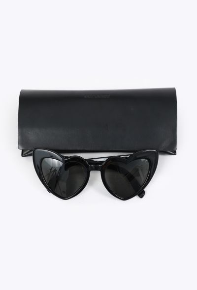 Saint Laurent Loulou Heart-Shaped Sunglasses - 2