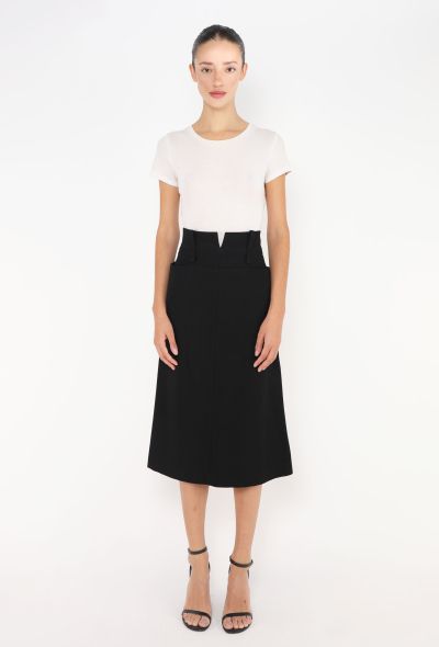 Yohji Yamamoto Y's 1998 A-Line Skirt - 1