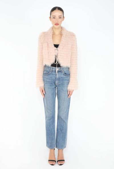 Fendi Cropped Fox Fur Jacket - 2